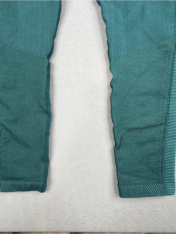 OFFLINE By Aerie Leggings Womens XLT Teal Ribbed High Rise Activewear NWT - Image 5