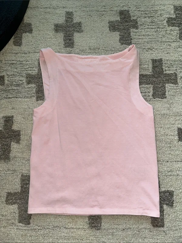 Free People Soft Blush Boatneck Tank Top - Image 3