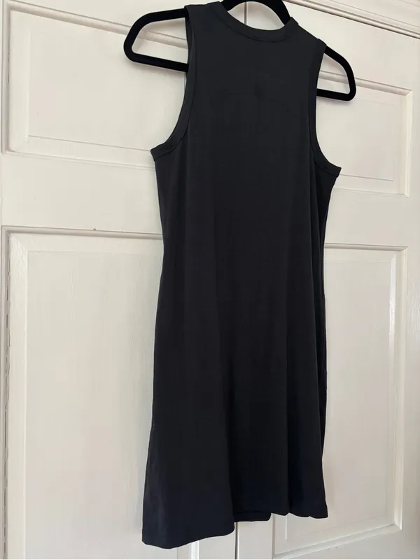 Lululemon Classic-Fit Cotton-Blend Dress‎ Black W1DH0S - Image 8