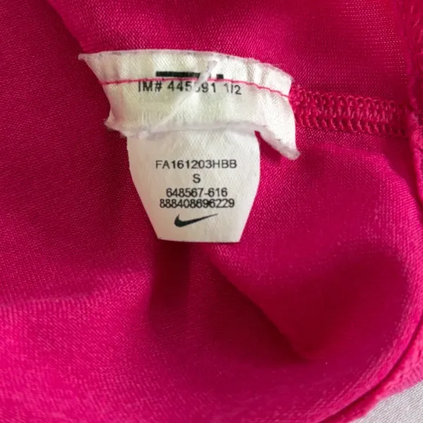 Nike Dri-FIT‎ Womens Racerback Tank Top Pink Training Gym Shirt Small - Image 12