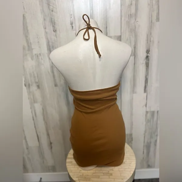 Brown dress Brown - Image 2