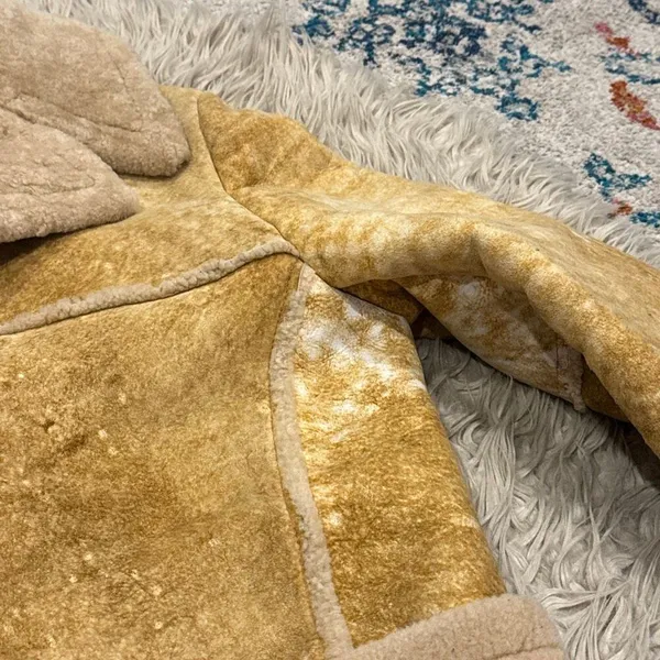 Vintage 1970s Abercrombie & Fitch Shearling Coat - Image 8