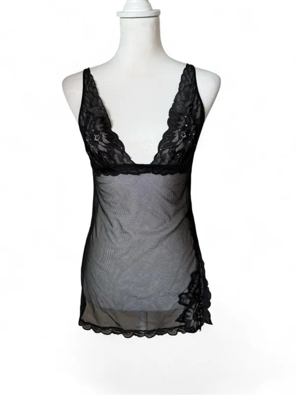 Victoria’s Secret Black Slip small Y2K - Image 4