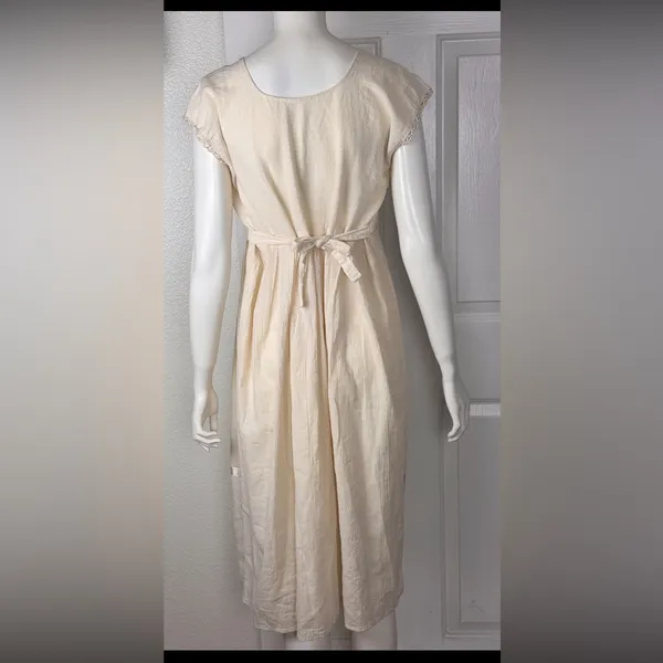 Unbranded Cream Crochet Dress - Image 2