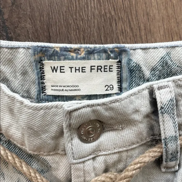 Free People Geranium Slouchy Straight Jeans- 29 - Image 7