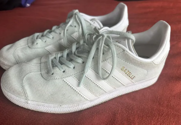 Adidas gazelle mint green Suede - Image 4