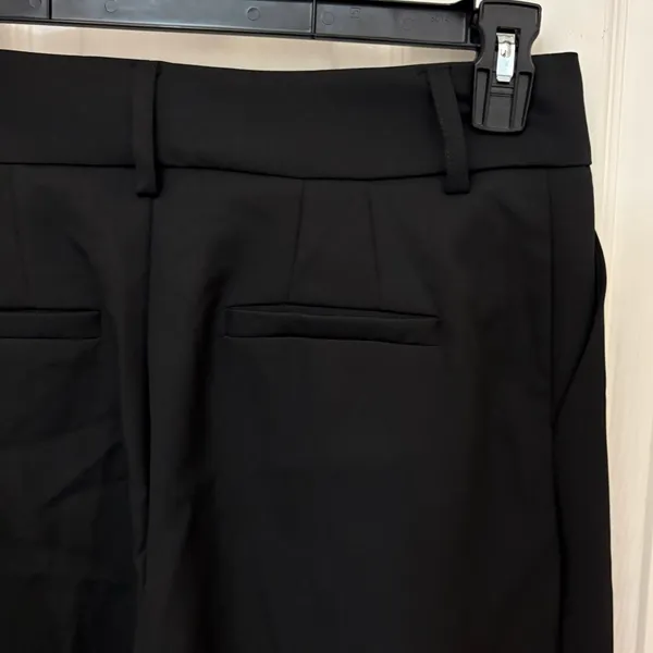 SHEIN Aveloria High Waisted Cropped Women’s Black Pants - Image 15