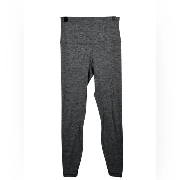 Lululemon Align Pant 28” Heathered Black Size 4 High‎ Rise Yoga Leggings - Image 3