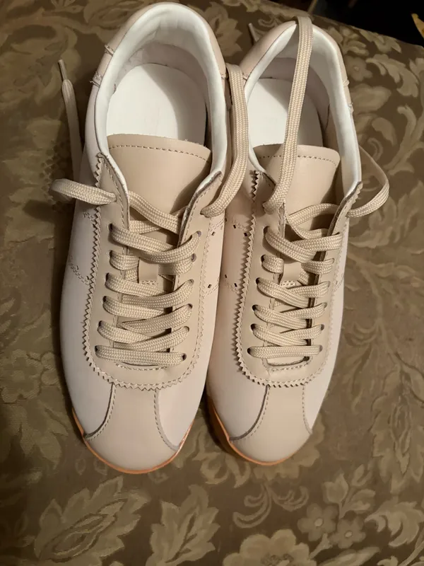 Steve Madden Sneakers Leather Tan - Image 8