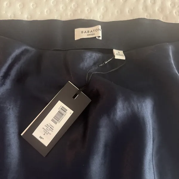 Aritzia Maxi Slip Satin Skirt - Image 3