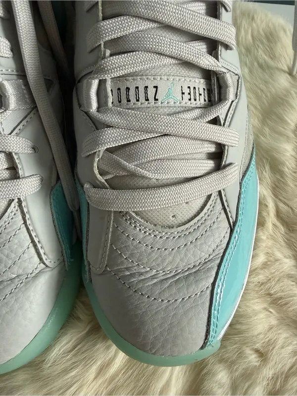 Nike Air Jordan Women’s Jumpman Two Trey Tropical Teal Sneakers - Image 9