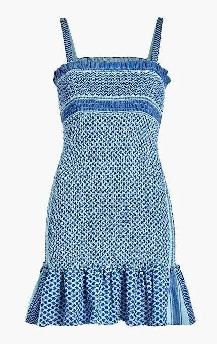 Cecilie Dress Blue Size M - Image 5