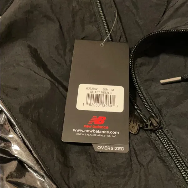 NWT NEW Balance  Metallic Quarter Zip Windbreaker - Image 7
