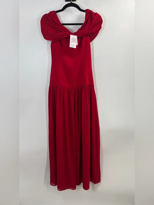 Lovers and Friends Blake Maxi Dress in Red - Image 4