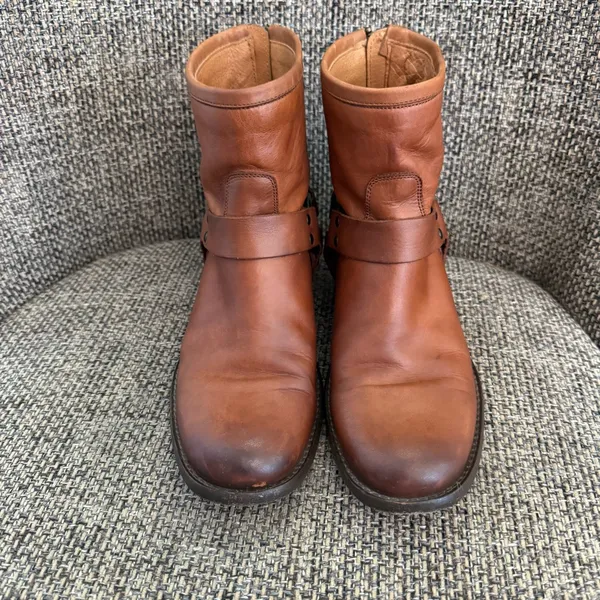 Frye Harness‎ Ankle Boots Size 5 1/2B - Image 2