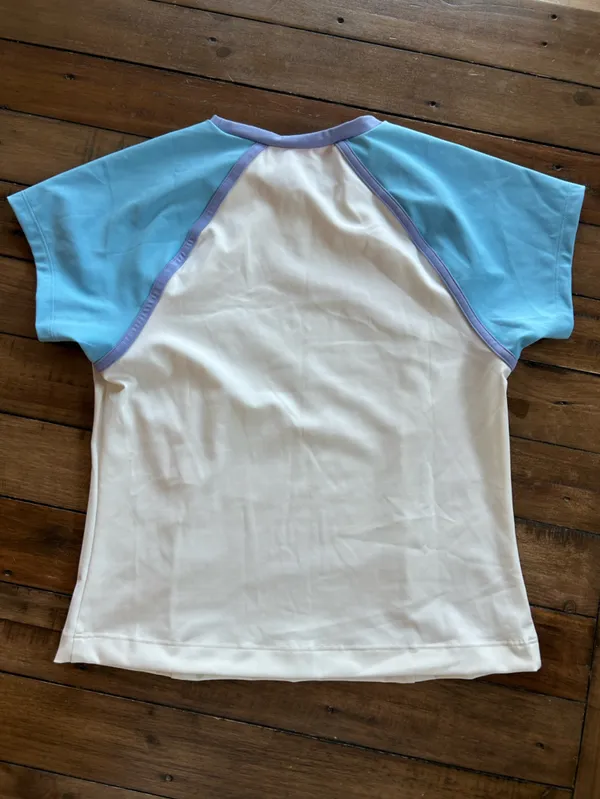 Staud x New Balance Women’s Rash Guard Swim T Shirt M - Image 9