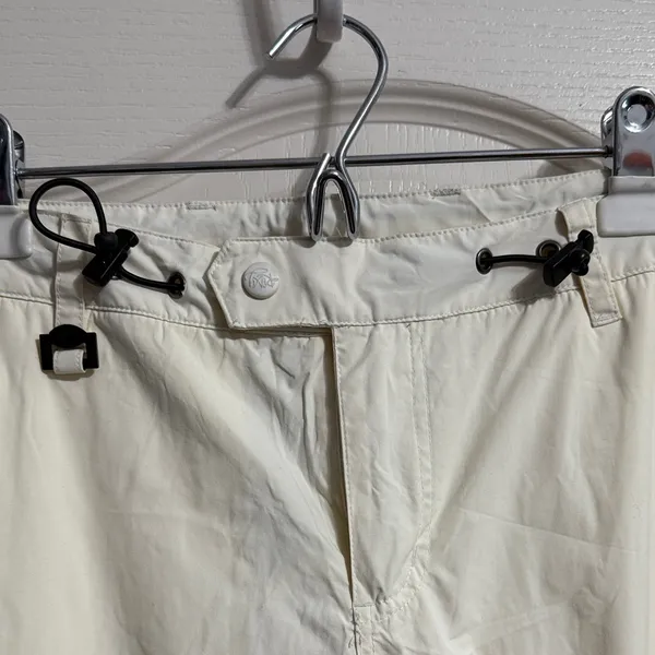 Roxy Y2K Retro Style Cream Snow Bunny Ski Winter Pants Gorp Granola Winter - Image 5