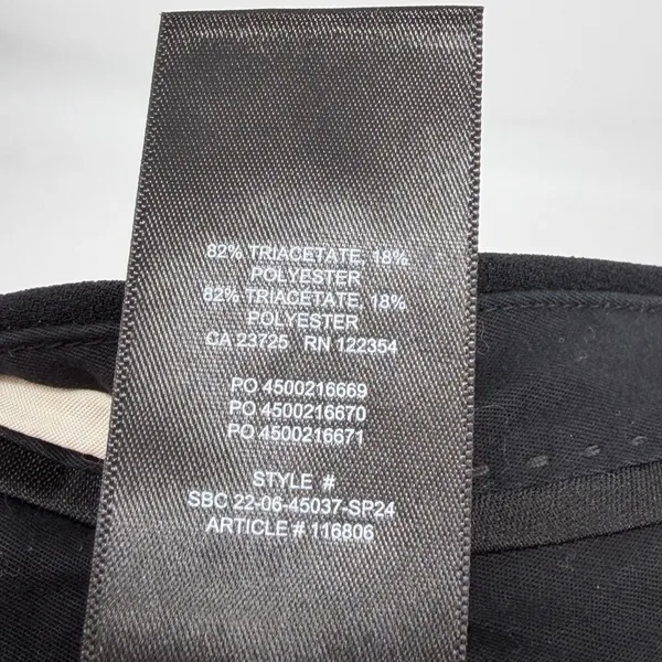 Aritzia Ten Babaton Black Wide Leg Crop Culotte Pants Size‎ 4 Minimalism Office - Image 5