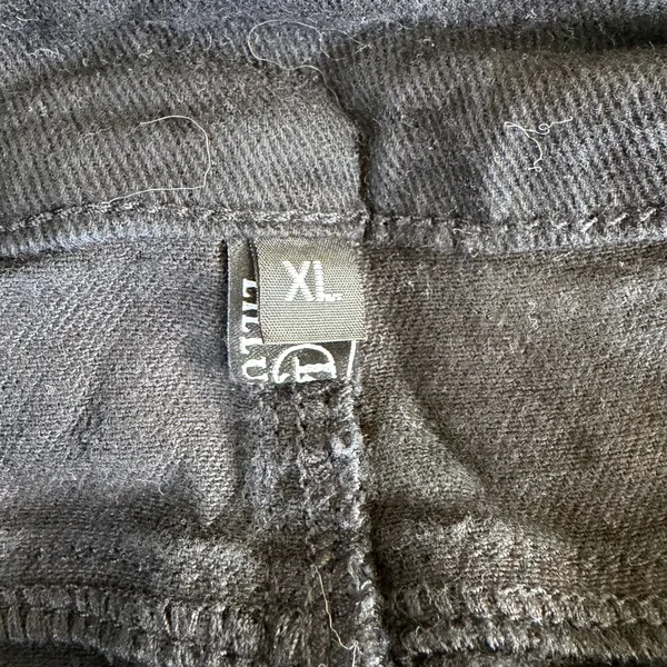Lillusory Black Cargo Women Skirt Size XL - Image 3