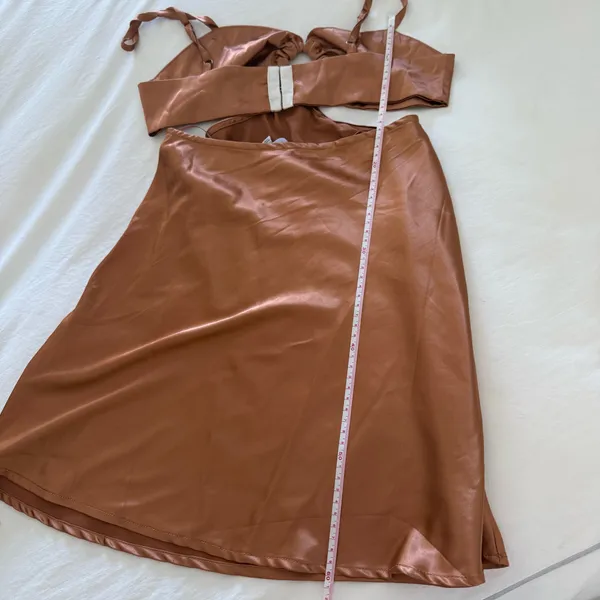 Sun & Moon satin Dress - Image 8