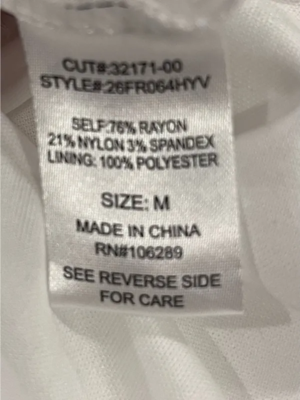 🌸Trixxi Blue And White Floral Strapless Mini Dress Size Medium🌸 - Image 5