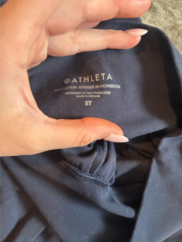 Athleta Navy Jogger Pants - Image 2