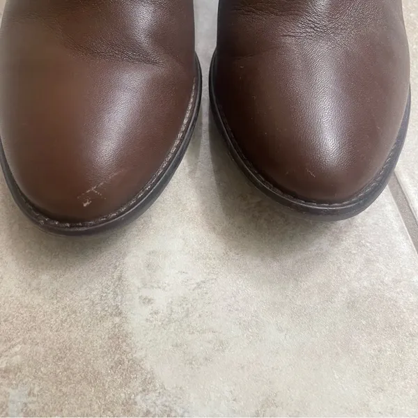 Hunter Women's Refined Zip Boot‎ Leather Bitter Chocolate US 8.5 - Image 14
