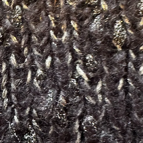 Free people beanie knit black and dark‎ blue - Image 2