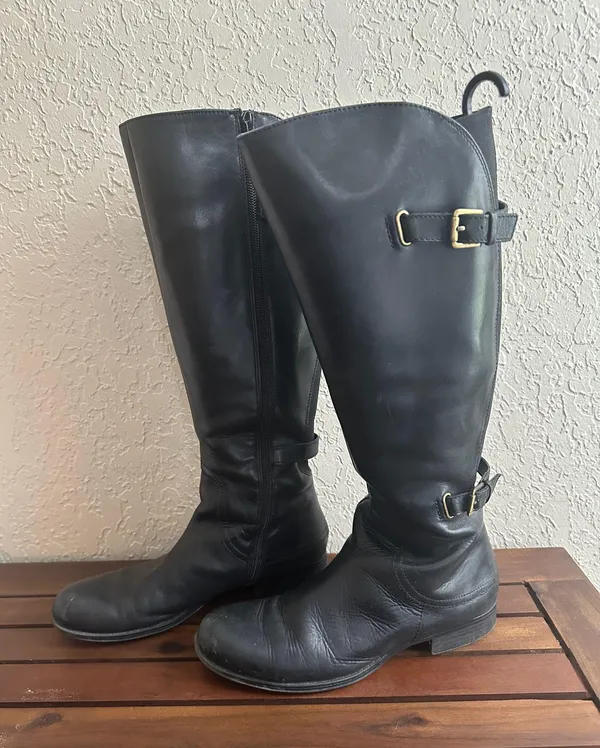 Naturalizer Boots Leather - Image 2