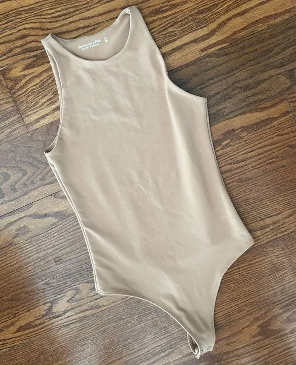 Abercrombie & Fitch Sculpt Matte Seamless Bodysuit Size XS Soft A&F Collection - Image 2