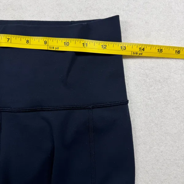Lululemon High-Rise Leggings Women’s Size 4 Tall 33” Inseam Blue Yoga Pants - Image 4