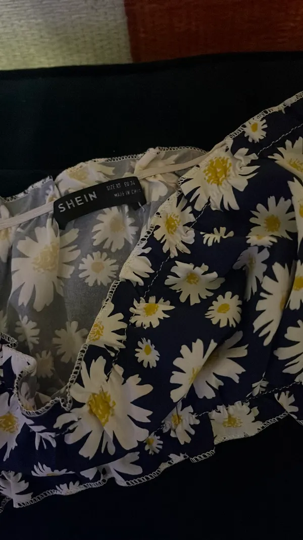 Shein floral tube top - Image 3