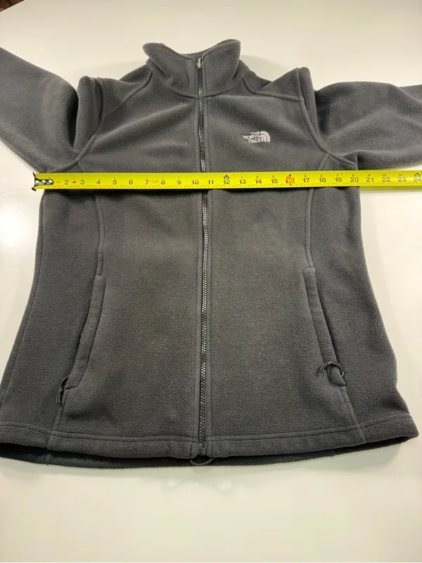 The North Face Dark Gray Teddy Jacket - Image 4