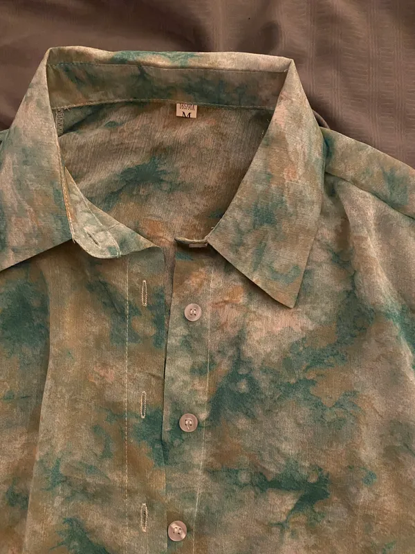 SheIn Long Sleeve Button Down Shirt - Image 4