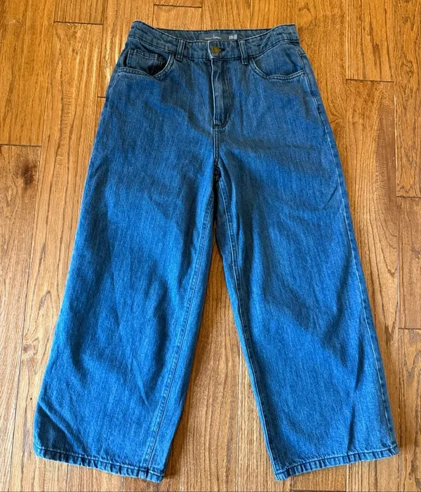SeaSalt Cornwall Barnes wide leg crop jeans size 6 - Image 2