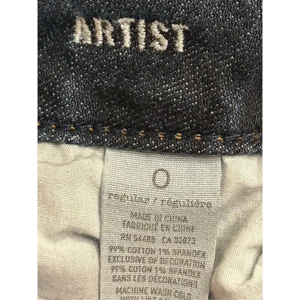 American Eagle stretch jeans, artist size 0 dark wash (0397) Read￼ - Image 8