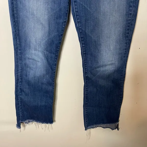 MOTHER The Insider Crop Step Fray not rough enough Jeans sz 28 - Image 3