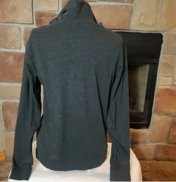 Beaver Mountain Ouray Sportswear grey zip up hoodie -nwot! - Image 5