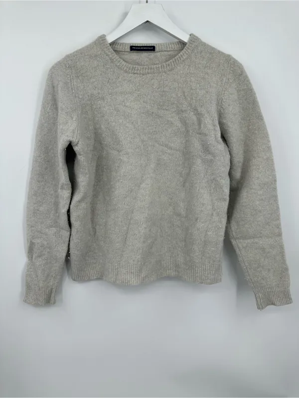 Brandy Melville Gray Boho Sweater One Size - Image 8