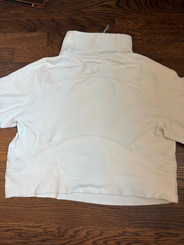 Light blue Lululemon Scuba Hoodie Half-Zip - Image 2