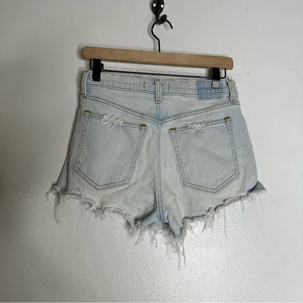 abercrombie fitch Size 2 The Mom Shirt High Rise Shorts‎ CP - Image 2