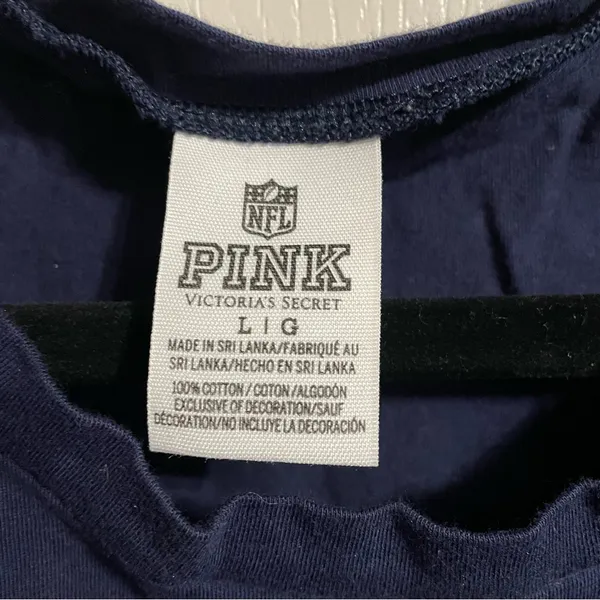 Victoria’s Secret VS PINK‎ Dallas Cowboys NFL Oversized Shirt Y2K Lounge Sleep - Image 5