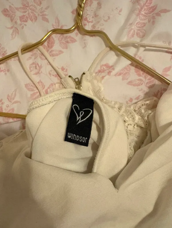 White Windsor Dress - Image 5