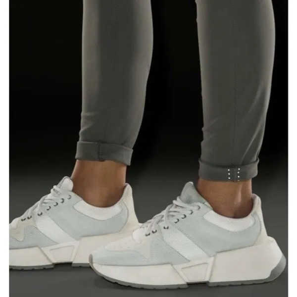 Lululemon City Sleek Slim-Fit 5 Pocket High-Rise Pant Full Length Grey Sage 28 - Image 4