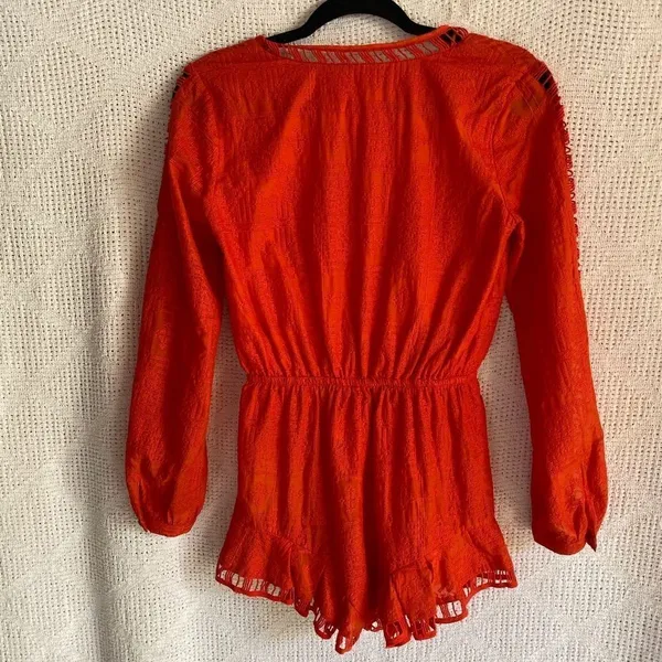The Jetset Diaries Sundown Embroidered Romper nwt‎ - Image 7