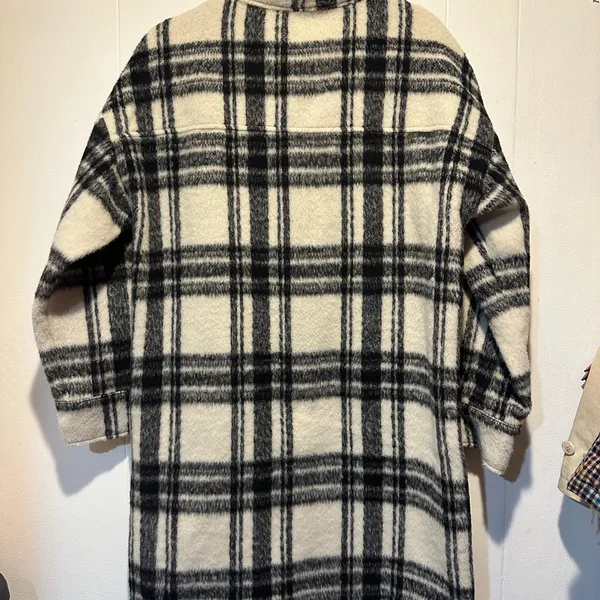 Steve Madden faux‎ faux long jacket. Size s - Image 3