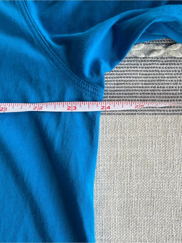 Lululemon All Yours Long Sleeve Shirt Poolside Blue XL - Image 6