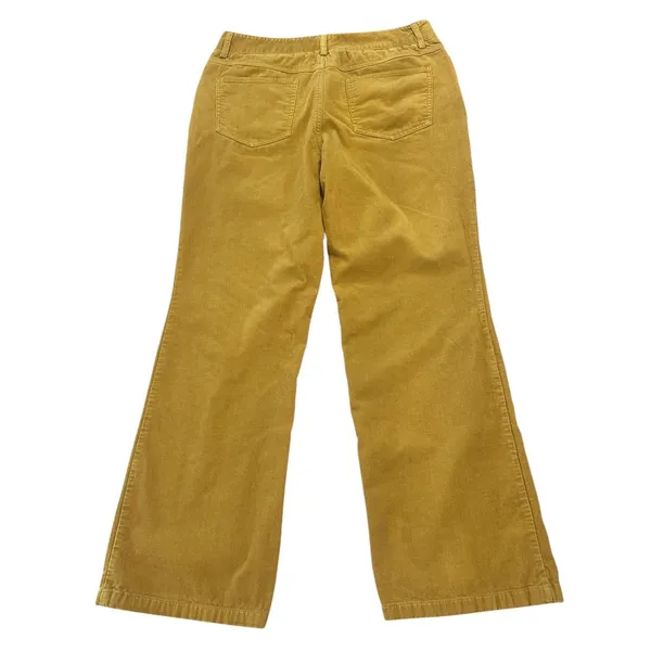 Focus Lifestyle Mustard Yellow Corduroy Wide Leg Flare Pants 70s Boho Retro - Image 6