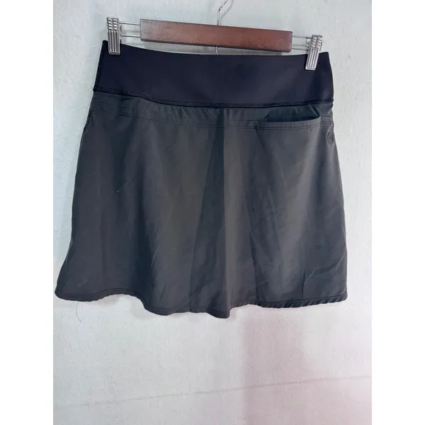 Puma Women's Black Tennis Skort Athletic Golf Running‎ Built In Shorts S - Image 2
