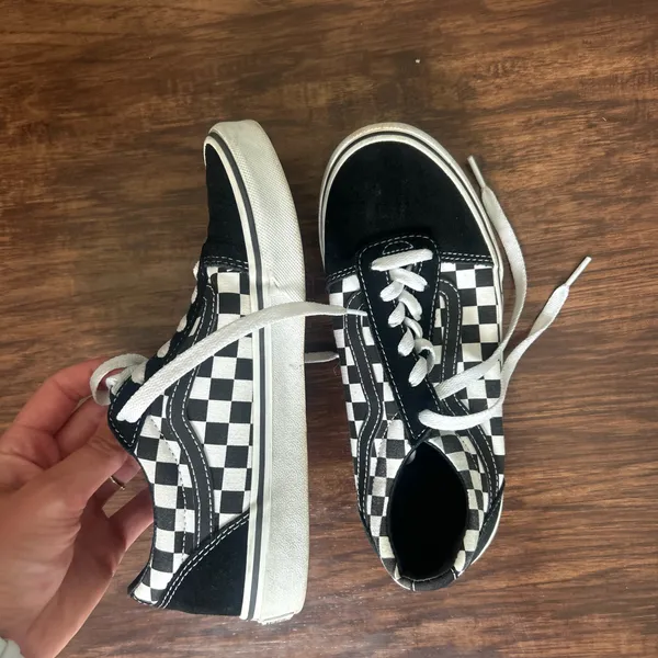 Checkered Vans  - Image 2